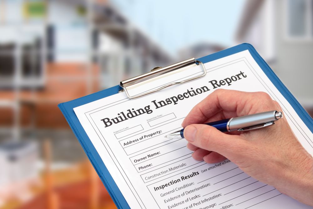Exemple d’un rapport d’inspection préachat nécessaire pour finaliser l’offre d’achat.